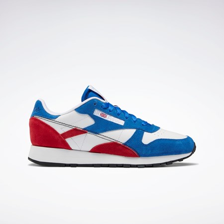 Vector Blue / Vector Red / Ftwr White Reebok Classic Leather Make It Yours Shoes | GY1522