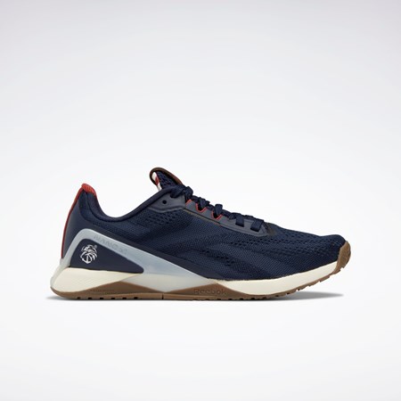 Vector Navy / Red Ember / Classic White Reebok Reebok Nano X1 Shoes | GZ1812